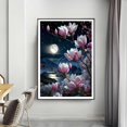 thumbnail image 4 of Moonlight Diamond Paintings Kits for Adults, Tulip Flower Diamond Art Kits Full Drill Diamond Dots with Diamonds Gem Arts and Crafts for Beginner Kids Home Wall Decor, 4 of 6