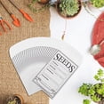 thumbnail image 2 of Hzzsbu 50Pcs Seed Envelopes, Seed Envelopes Resealable White Paper Seed Packets Envelopes Self Adhesive Sealing Seed Saving Envelopes Paper Seed Envelopes 3.1x4.7 Inch, 2 of 7