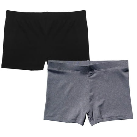 Popular Girl's Premium Playground Shorts - 2 pack (Best Shorts For Pole Dancing)