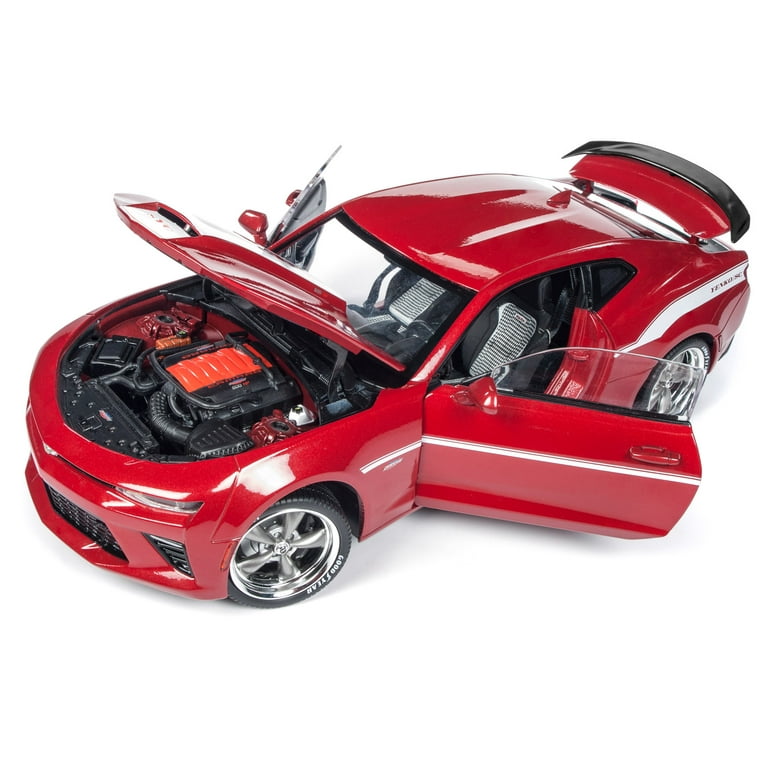 Chevrolet Camaro 赤 1/18スケールモデル 1:18 1981 Chevrolet Camaro Z/28 - Red with Orange Tri Color