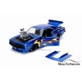 thumbnail image 4 of 1969 Chevy Camaro with Engine Blower, Blue with Yellow Flames - Jada 30977DP1 - 1/24 scale Diecast Model Toy Car (Brand New but NO BOX), 4 of 4