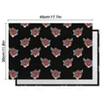 thumbnail image 5 of Pioneer Flower Floral Print Pattern Summer Placemats Table Placemats Set Of 6-Linen Kitchen Washable Placemats Table Mats 12x18 Inch Non-Slip Heat Resistant, 5 of 5
