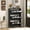 Black, variant on FANRAL Shoe Rack for Closet,Gray Shoe Storage Cabinets with Flip Drawer,Slim Entryway Shoe Organizer with Flip Doors for Slippers Sneakers and High Heels