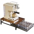 thumbnail image 4 of Coffee Pod Drawer Holder Rustic Brown 40 Pods Nespresso Compatible Home Kitchen Counter Organizer, 4 of 9