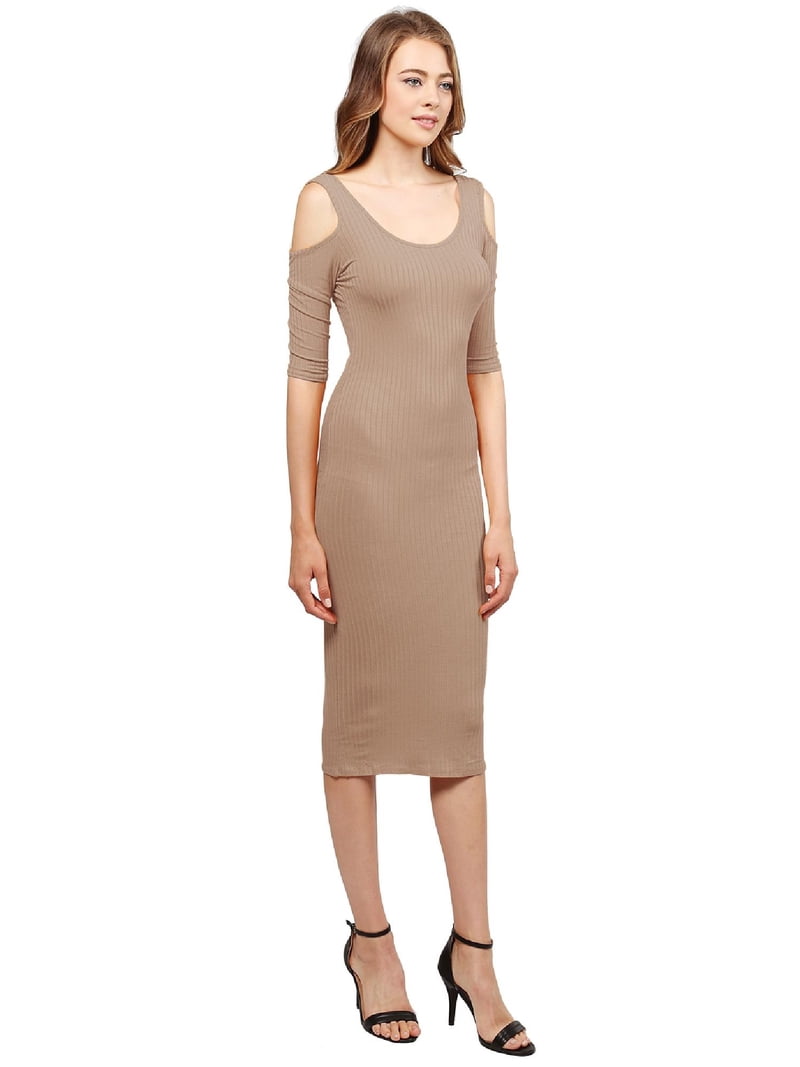 thea sleeveless midi dress Fifteen Twenty Women's Thea Contrast Midi Dress In Navy With White 1F89401