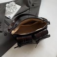 thumbnail image 4 of Bolso Hombro A La Versátil para Axila Con Lazo Bolsillos Dobles Mujer Cuero PU Compras Fecha, 4 of 9