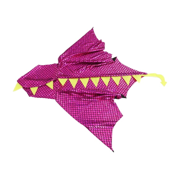 USHOBE Rosy Dinosaur Hooded Cloak Cape, 1 Set Costume Dress Up Cape for Cosplay, Party, Special Events