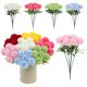 thumbnail image 2 of 6 piezas de flores artificiales de hortensia, crisantemo falso, bola de flores de tallo largo, ramo de novia de hortensia para casa, oficina, cafetería, fiestas, decoración de bodas, 2 of 8