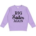 thumbnail image 2 of Inktastic Big Sister Again Announcement Toddler Sweatshirt, 2 of 4
