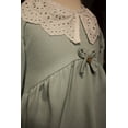 thumbnail image 3 of Eyelet Lace Collar Dress for Little Girls in Combed Cotton, 3 of 4