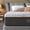 Gray, variant on Timber Vibe Studio 12 inch King Size Memory Foam Mattress, Medium Firm Support for Pressure Relief, CertiPUR-US Certified & Fiberglass Free, Black