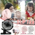 thumbnail image 5 of Dopebox Quiet Personal Fan, Outdoor Misting Fan, Portable Camping Fan, Large Battery Operated Fan, Indoor Outdoor Summer Gift (Pink), 5 of 11