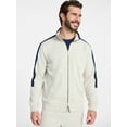 thumbnail image 2 of Athletic Works Men's and Big Men's Tricot Track Jacket, Sizes S-3XLT, 2 of 6