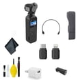 thumbnail image 1 of DJI Osmo Pocket Handheld 3 Axis Gimbal Stabilizer with integrated Camera, Attachable to Smartphone, iPhone - Bundle, 1 of 6