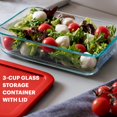 Pyrex Simply Store Glass Food Storage Container, Snug Fit NonToxic