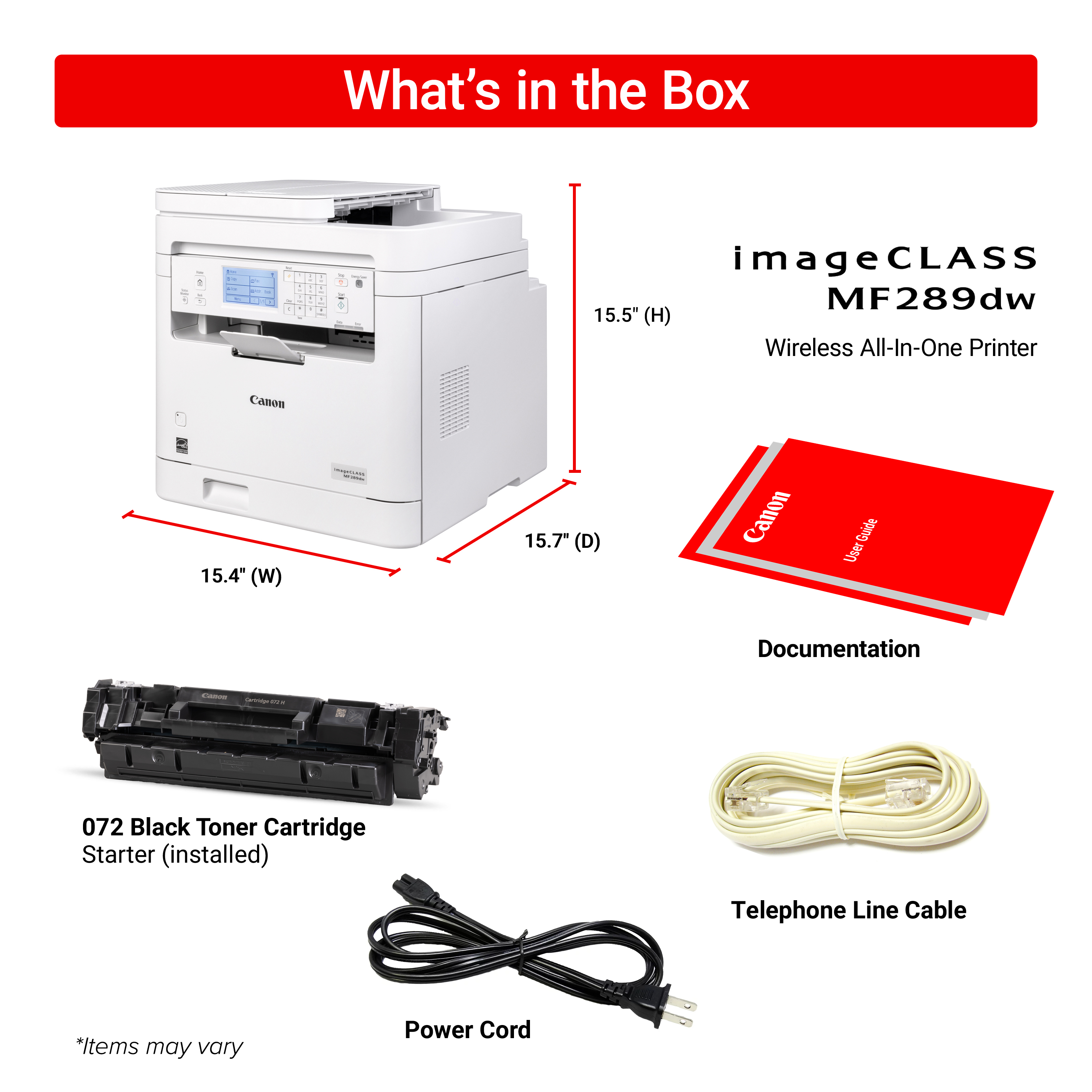 Canon ImageCLASS MF289dw Wireless All-in-One Laser Printer photo 8