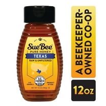 Sue Bee Local Honey, Raw & Unfiltered, Texas Region, 12 oz Bottle