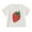 White, variant on EnJoCho Kids Summer Fashion Tops Toddler Boys Girls Creative Gifts Children's Changing Flip Sequins T Shirt Strawberry Tops Crew Neck Short Sleeve Birthday Clothes