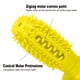 thumbnail image 5 of Juguete masticable para el cuidado bucal y la limpieza de dientes para la salud dental, cepillo de dientes para perros de TPR amarillo, 5 of 8
