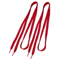 INSPIRE CHIC Unisex Durable Flat Laces Shoestring Bootlace Ultra Length Red One size