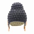 thumbnail image 1 of Swimming Caps TathaGata Buddha Shape Durable Nonslip Flexible Latex Swim Caps for Surfing Kids Girls, 1 of 5
