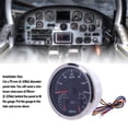 thumbnail image 3 of Boat Fuel Gauge GPS Speedometer Tachometer for RV Yachts Trucks, 8000 RPM Red Backlight with 3 in 1 Turn Signal, Fits Motorhomes, 3 of 7