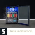 thumbnail image 4 of Frigobar Refrigerador Enfriador Bebidas Acero Inox 70l 2.5ft, 4 of 5