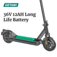 GOTRAX Eclipse 500W Adult Electric Scooter with 10" Pneumatic Tire Max
