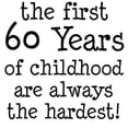 thumbnail image 3 of CafePress - First 60 Years Childhood Mugs - 15 oz Ceramic Large White Novelty Mug, 3 of 6
