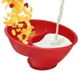 thumbnail image 2 of ZZkhGO Dry Wet Separation Cereal Bowl, Breakfast Tableware with Slide Divider, Spill-Proof Household Dish for Milk Soup, 2 of 3