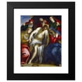 thumbnail image 2 of Jacopo Palma il Giovane 20x24 Black Modern Framed Museum Art Print Titled - Lamentation (C. 1620), 2 of 5