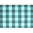 thumbnail image 1 of Ahgly Company Indoor Rectangle Checkered Light Blue Modern Area Rugs, 5' x 7', 1 of 4
