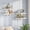 White-2, variant on Wall Mounted Floating Shelves Black 2 Count 2-Tier Storage for Living Room Bedroom Bathroom Kitchen