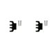thumbnail image 2 of Vogacara Piezas de repuesto de coche teledirigido, herramientas de varilla trasera de control remoto, repuesto de pieza de coche de control remoto Negro 2piezas Vogacara CBP205509, 2 of 5