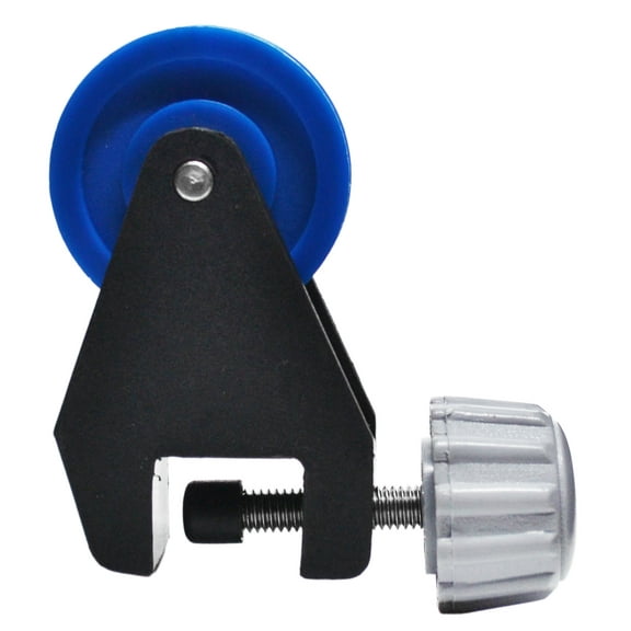 Pulley, 3 Inch - With 50mm Diameter Ball Bearing - ABS Plastic - Thumbscrew - Eisco Labs