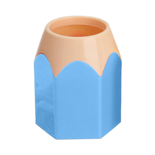 LSLJS 1PCS Desktop Storage Pen Holder Pencil Pot Pen Holder Stationery Storage, Carpet Rake