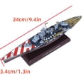 thumbnail image 3 of 24cm Diecast Alloy 1/1000 Scale Italian Battleship Roma Finished Model Toy Gift TAPDRA Spare Part, 3 of 4