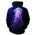 thumbnail image 5 of Sudadera con capucha para hombre, moda de medusas, sudadera con estampado 3D para hombre, mujer y niño, ropa de calle de gran tamaño, jersey moderno, camisetas cómodas, 5 of 5