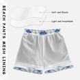 thumbnail image 5 of Blue and White Diagonal Plaids Pattern Boys' Swim Trunks Board Shorts Beach Pants Bathing Bottoms 3T, 5 of 8