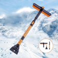 thumbnail image 3 of Auto Snow Ice Removal Shovel Thickened Sponge Handle 360 Rotation for Glazed Windows Doors, 3 of 5