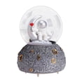 thumbnail image 2 of Bola de Cristal de Adornos Musical Yuyangstore de Resina Gris, 2 of 8