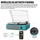 thumbnail image 3 of Tocadiscos cotsoco Sea Blue con Bluetooth y 2 altavoces, 3 of 7