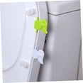 thumbnail image 3 of FONDOTIN toilet seat lifter avoid touching polypropylene white one finger operation for daily use 1 pcs, 3 of 8