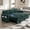 Green, variant on 101" Sectional Sleeper Sofa Bed, Pull-Out Bed, Reclining Backrest, Reversible Storage Chaise, USB Ports & Cup Holders