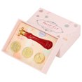 thumbnail image 3 of Wax Stamp Seals Kit,Wax Stamp Kit Delicate Wax Stamp Kit Sealing Stamp Convenient Use, 3 of 14