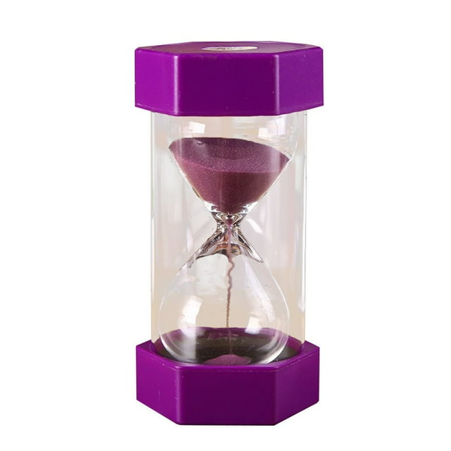 Sablier Sable Minuterie Horloge Sable Colorée Ensemble 5 Minutes Montre Sable Heure Sablier