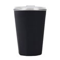 thumbnail image 1 of Yuarrent Taza de café de 330ml, vaso portátil de acero inoxidable de doble pared, tazas de leche de estilo Simple, vasos de refrigeración térmica Cocina y Comedor Negro Yuarrent HA081597-04, 1 of 6