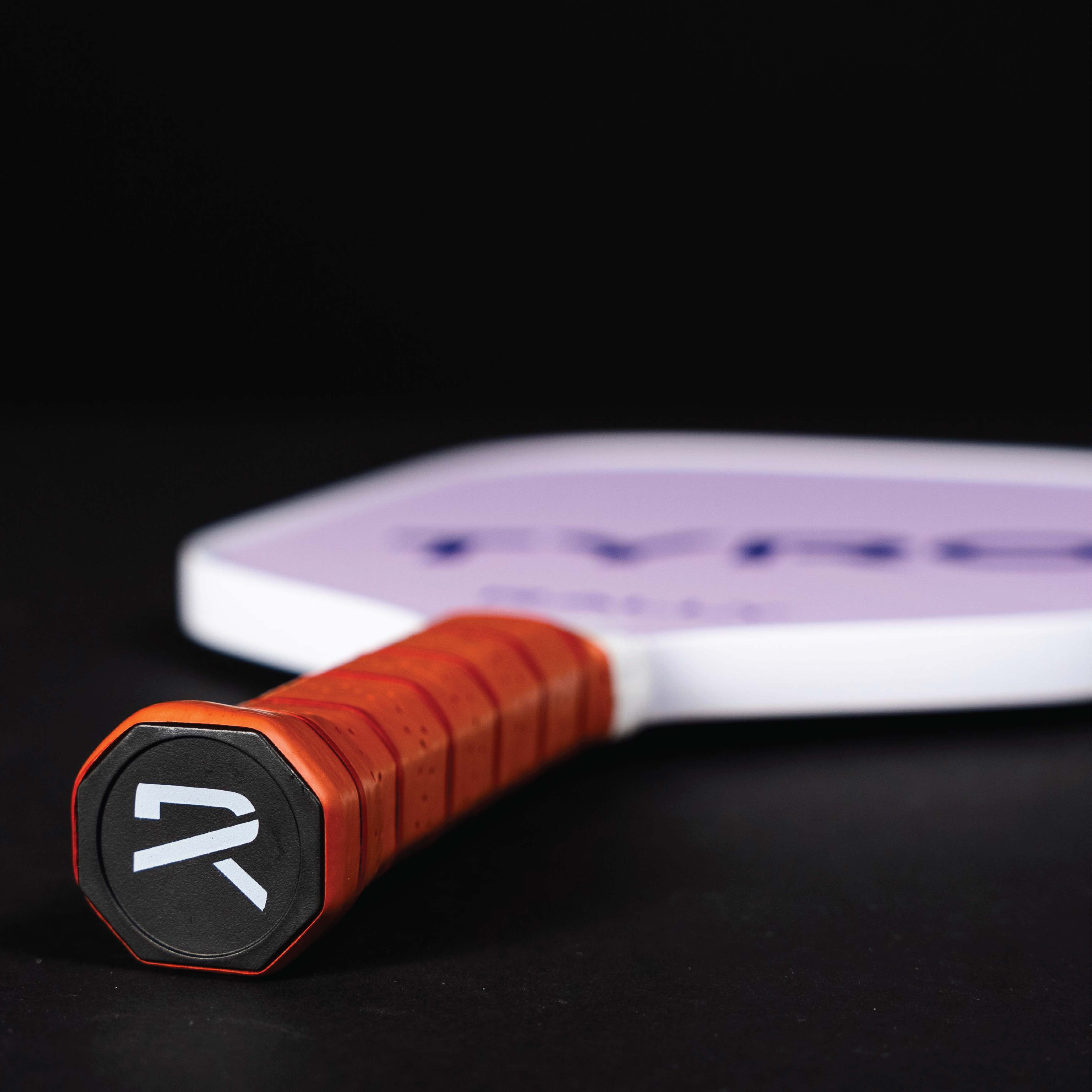 Rally Tyro 2 Pickleball Paddle, 7.0-7.5 oz, Polymer Core, 5" Handle, Purple