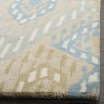 thumbnail image 3 of SAFAVIEH Wyndham Donella Abstract Wool Area Rug, Blue/Ivory, 5' x 8', 3 of 8