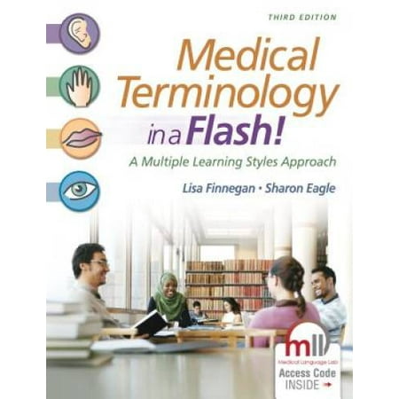 Medical Terminology in a Flash!: A Multiple Learning Styles Approach, Pre-Owned (Paperback)